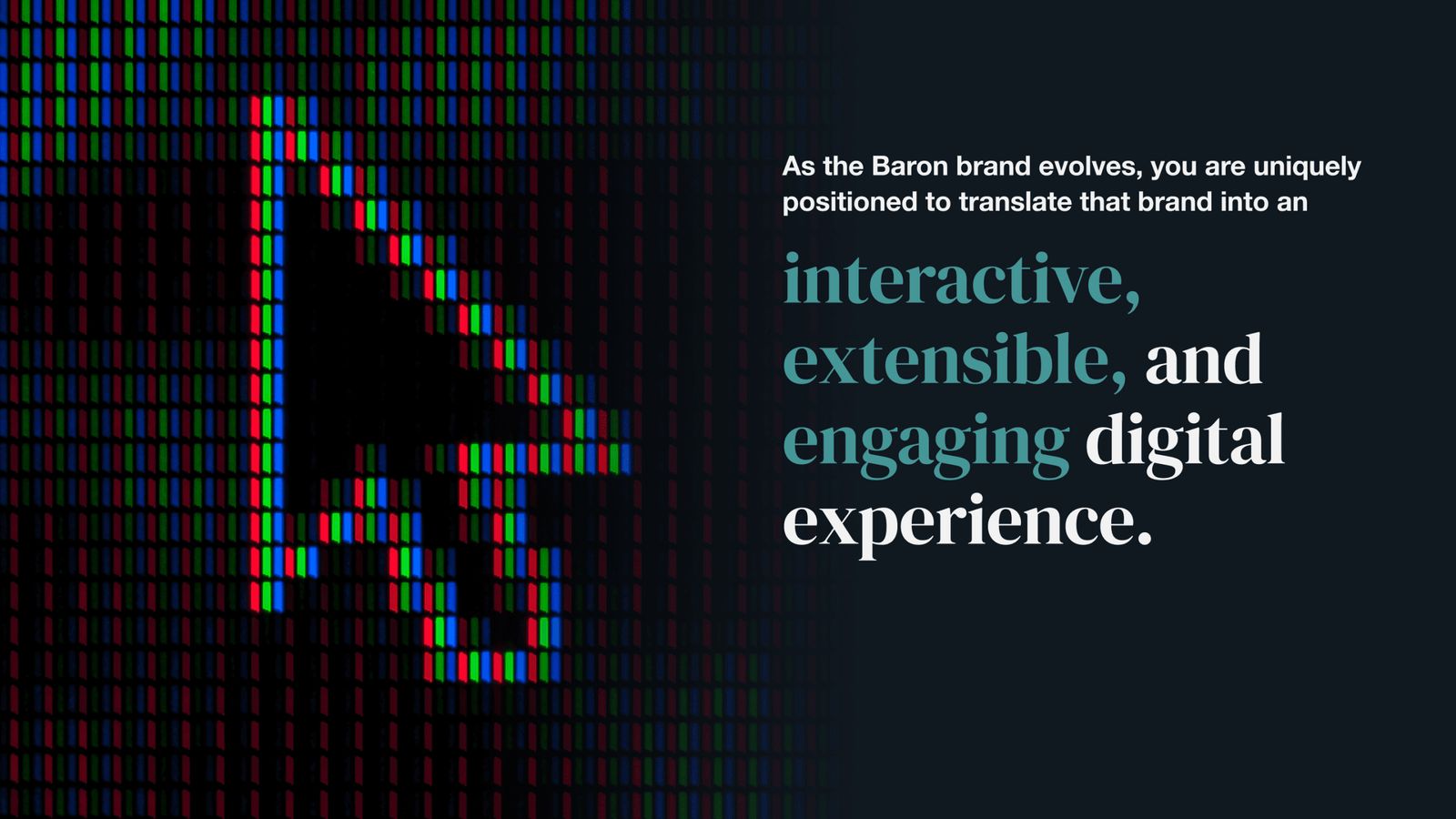 Baron Funds four-pillar site architecture